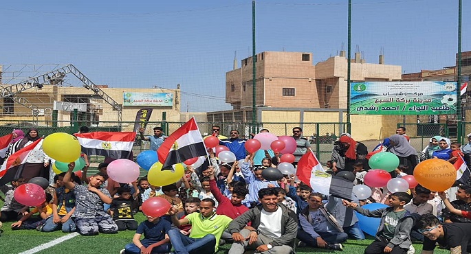 بالصور..”الشباب والرياضة”: 7 ملايين مستفيد من مبادرة( العيد أحلى ) طوال أيام العيد