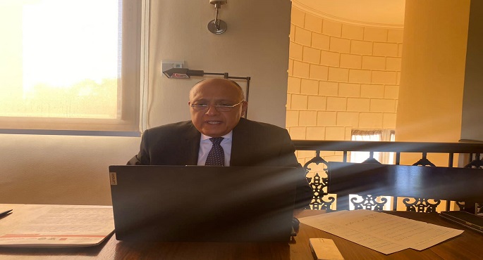 وزير الخارجية يشارك في الاجتماع الوزاري للاتحاد الأفريقي حول الوضع في السودان