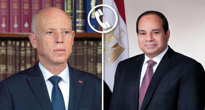 الرئيس السيسي يهنئ نظيره التونسي هاتفيا بمناسبة عيد الفطر المبارك