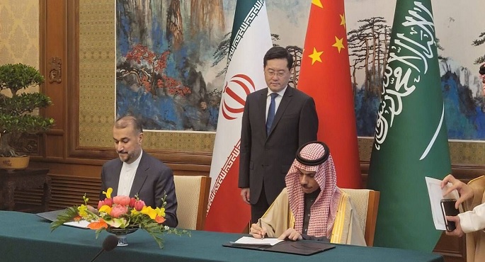 اتفاق سعودي إيراني على خطوات لاستئناف العلاقات بعد اجتماع وزيري الخارجية في بكين