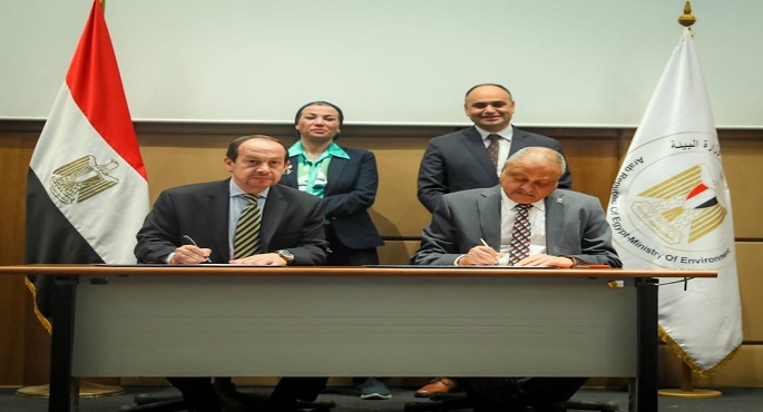 بالصور.. وزيرة البيئة تشهد توقيع ثلاث اتفاقيات بـ 22 مليون يورو لدعم مشروعات التحكم في التلوث الصناعي