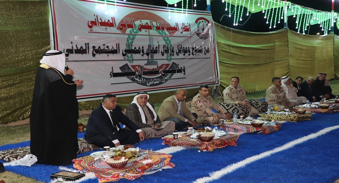 بالصور.. قيادة الجيش الثاني الميداني تنظم مؤتمرا وحفل إفطار لشيوخ وعواقل شمال سيناء