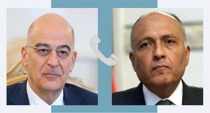 شكري يبحث هاتفيا مع نظيره اليوناني تطورات الوضع في السودان
