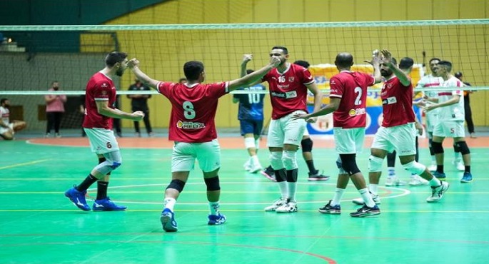 الأهلى يهزم الزمالك ويفرض مباراة فاصلة في كأس مصر للطائرة مساء غد