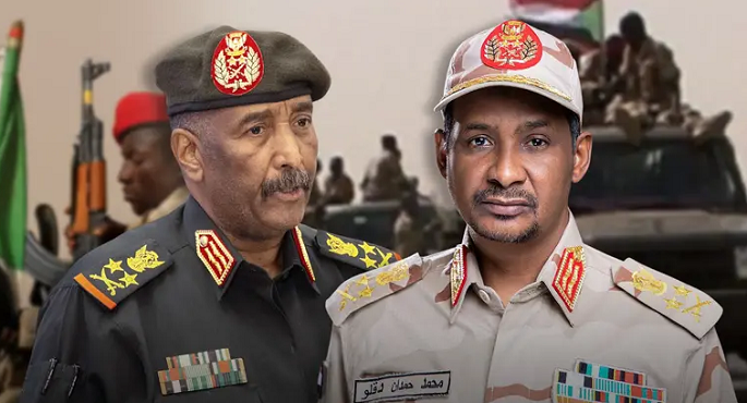 خلاف البرهان ودقلو.. ..التعقيد في الدمج ومنصب القائد العام للجيش