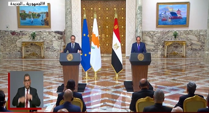 بالفيديو.. الرئيس السيسي ونظيره القبرصي يتفقان على مواصلة الشراكة الاستراتيجية وتعزيز التنسيق والتعاون بمختلف المجالات