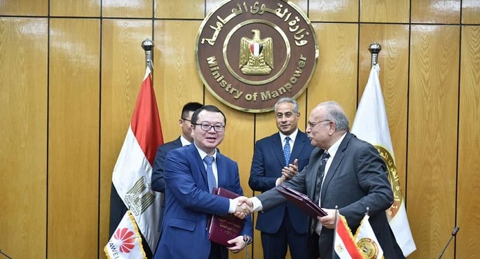 وزير القوى العاملة يشهد بروتوكول تعاون مع “هواوي مصر”