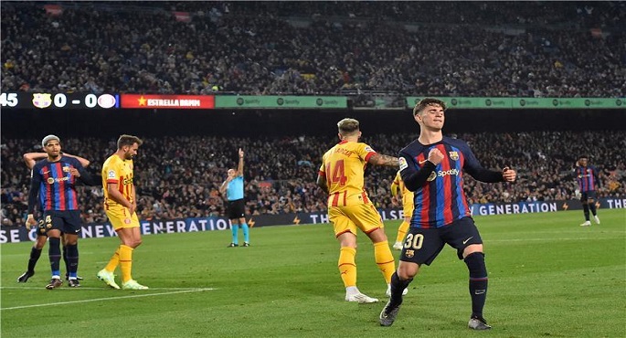 برشلونة يتعادل مع جيرونا بدون أهداف في الليجا