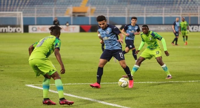بيراميدز يتعادل مع جالانتس الجنوب إفريقي ١-١ في ربع نهائي كأس الكونفدرالية