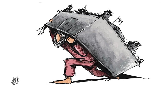 معاناة المواطن الفلسطيني من الاحتلال الإسرائيلي
