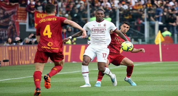 ميلان يتعادل مع روما 1ـ1 في الدوري الإيطالي