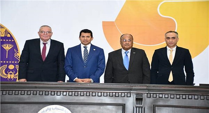 الإعلان عن استضافة مصر للبطولة الدولية للهوكي الخماسي بحضور وزير الشباب و الرياضة