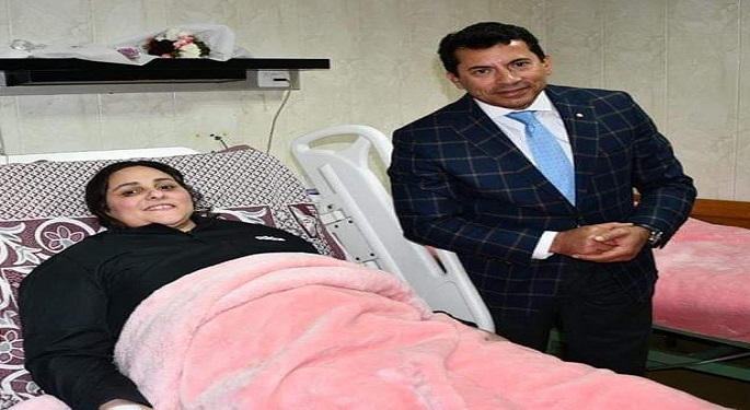 الشباب والرياضة تؤكد دعمها الكامل للرباعة المصرية نهلة رمضان حتى اكتمال شفائها