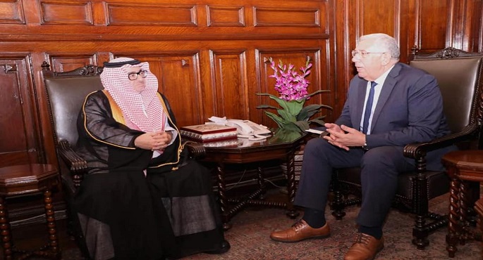 بالصور.. وزير الزراعة يبحث آفاق التعاون مع الرئيس التنفيذي للمركز الوطني لتنمية الغطاء النباتي ومكافحة التصحر بالسعودية