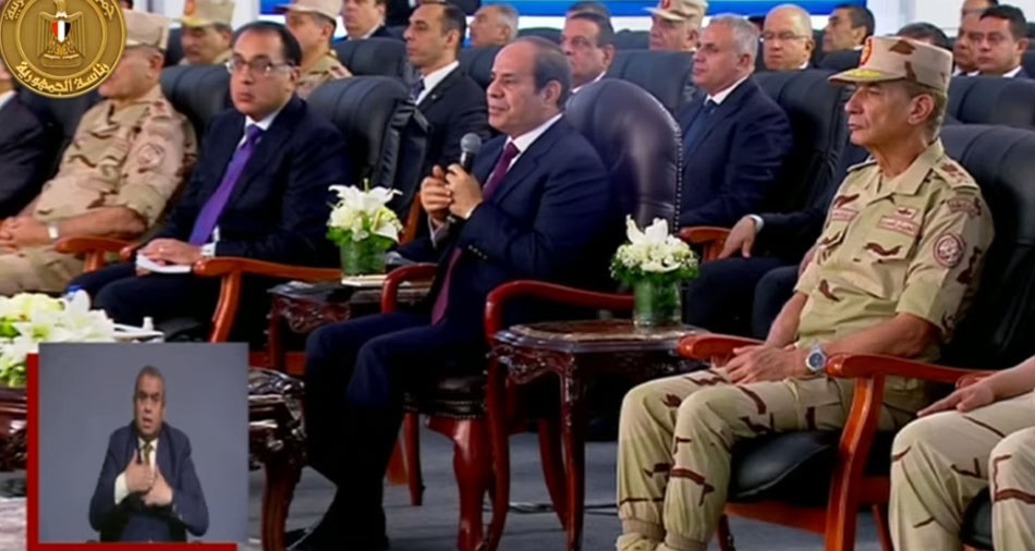 الرئيس عبد الفتاح السيسي يفتتح مجمع مصانع إنتاج الكوارتز