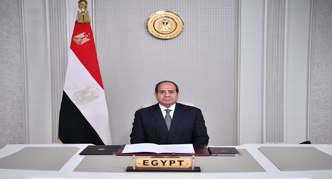 في كلمته أمام قمة مجلس السلم و الأمن الأفريقي .. السيسي : استمرار الجهود المصرية لإنهاء الأزمة السودانية