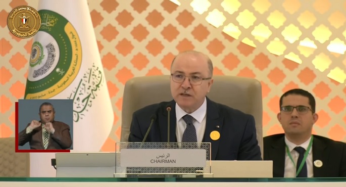 أمام القمة العربية.. الجزائر تدعو لتفعيل وتعبئة الطاقة التمويلية العربية لتجاوز أزمة الغذاء