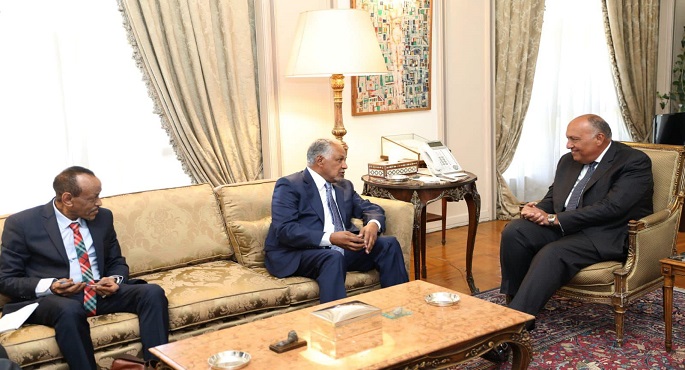 بالصور.. وزير الخارجية يستقبل المبعوث الخاص لرئيس مجلس السيادة السوداني