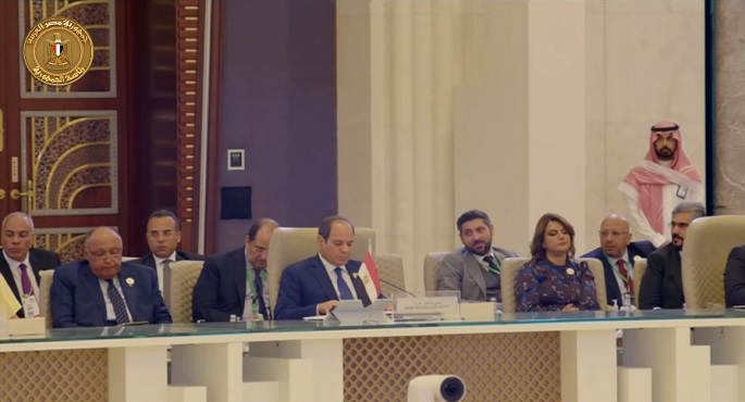 الرئيس السيسي يشارك في أعمال القمة العربية في جدة