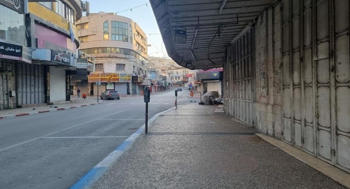 إضراب شامل بالضفة الغربية تنديدًا باغتيال إسرائيل لصالح العاروري
