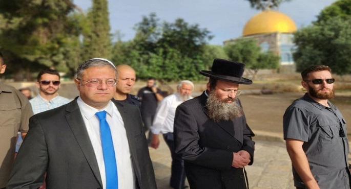 واشنطن تندد بـ”زيارة” بن غفير للمسجد الأقصى