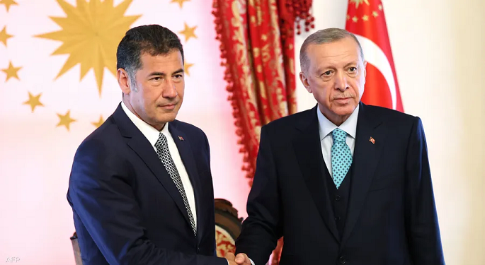 سنان أوغان يعلن دعم أردوغان في الجولة الثانية لانتخابات الرئاسة بتركيا