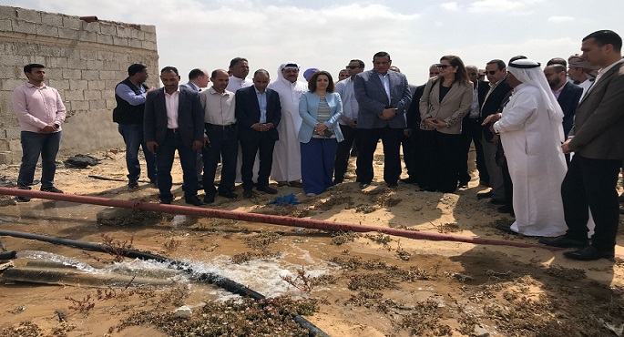 بالصور.. وزير التنمية المحلية: الرئيس يولى اهتماما كبيرا بتنمية شمال سيناء