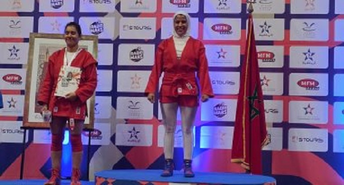 فاطمة عطا تتوج بالميدالية الذهبية فى بطولة إفريقيا للسامبو بالمغرب