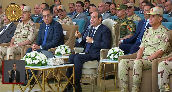 بالفيديو .. السيسي : ضرورة ترشيد استخدام المياه المستخدمة في الزراعة والحفاظ عليها دون هدر