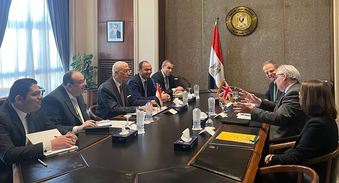 مصر وبريطانيا تبحثان جهود الوصول لوقف فوري وشامل ومستدام لإطلاق النار في السودان