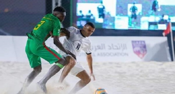 منتخب مصر يتأهل لنصف نهائي كأس العرب للكرة الشاطئية