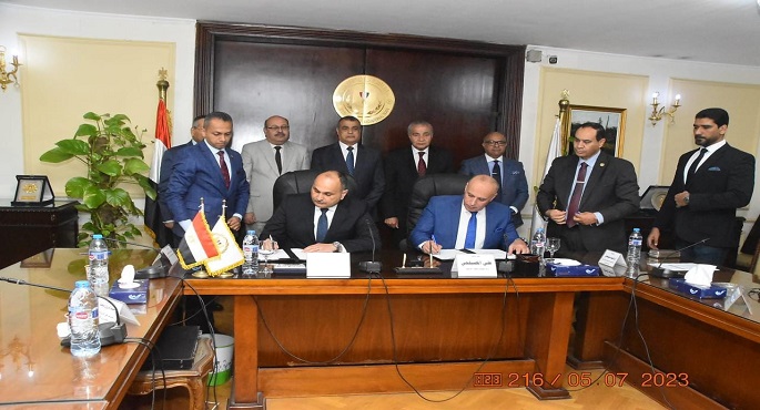 بروتوكول تعاون بين التموين ووزارة الإنتاج الحربي لإنشاء مركز معلومات التجارة الداخلية