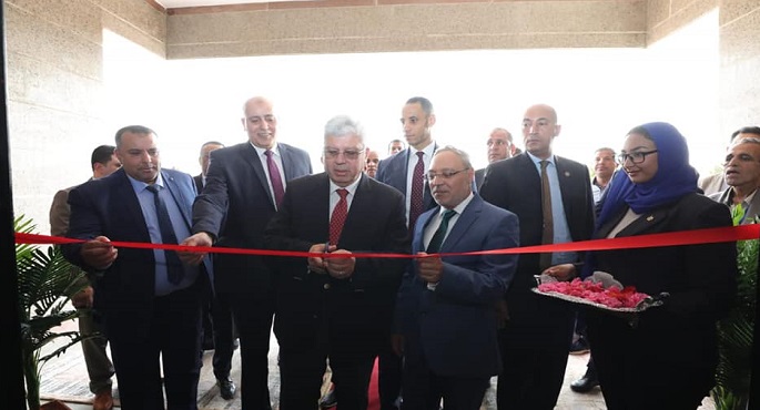 وزير التعليم العالي يفتتح عددًا من المنشآت التعليمية والخدمية بجامعة طنطا