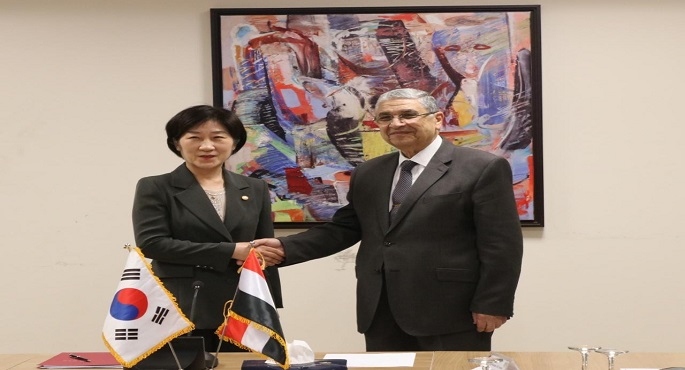 بالصور.. وزير الكهرباء يبحث مع وزيرة البيئة الكورية سبل دعم وتعزيز التعاون بين البلدين