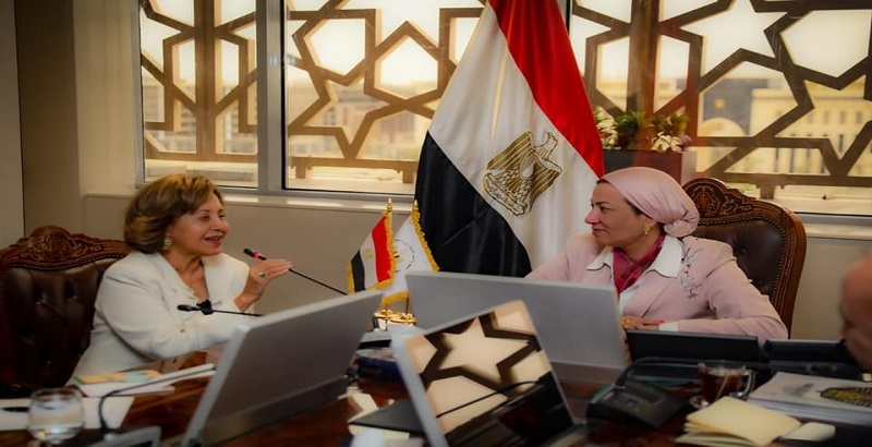 بالصور.. وزيرة البيئة تتابع إعداد تقرير حالة البيئة فى مصر لعام ٢٠٢٢
