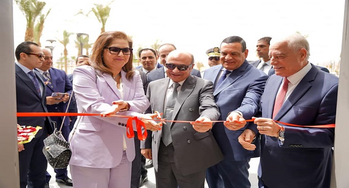 وزيرة التخطيط تفتتح مركز خدمات مصر بمدينة شرم الشيخ
