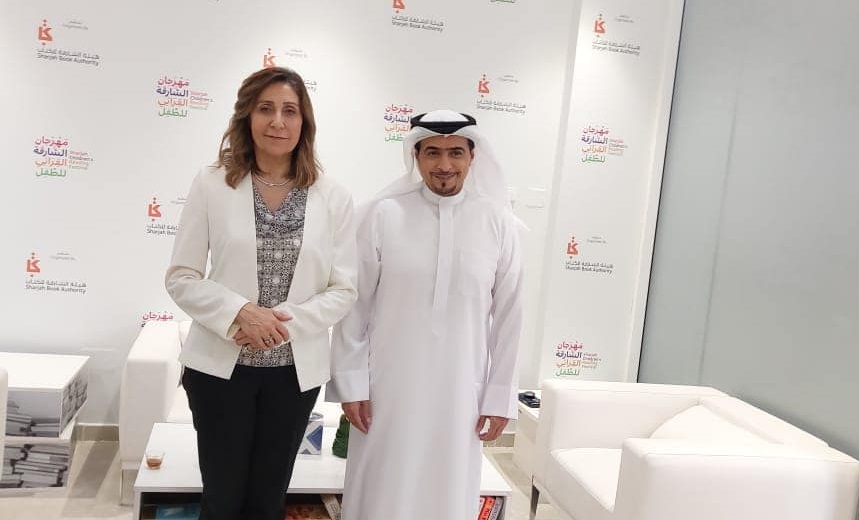 وزيرة الثقافة تلتقي رئيس هيئة الشارقة للكتاب لمناقشة توقيع بروتوكول تعاون مشترك