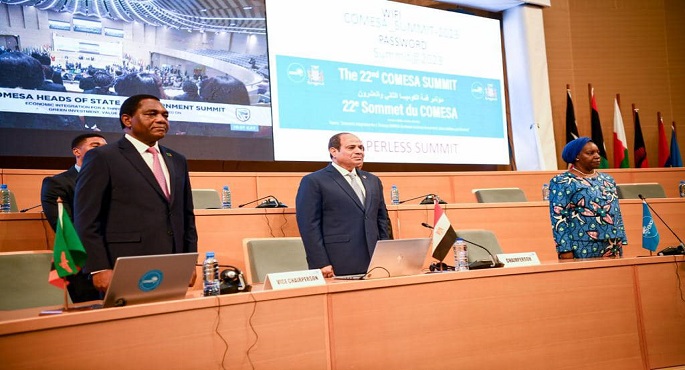 بالصور.. المشاركون بقمة الكوميسا يعربون عن تقديرهم للإنجازات الملحوظة التي تحققت خلال الرئاسة المصرية للتجمع