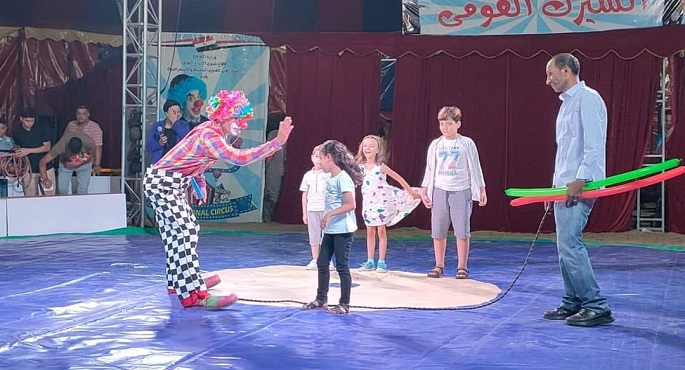 بالصور .. بعد غياب 13 عامًا.. إعادة افتتاح السيرك القومي بالعريش