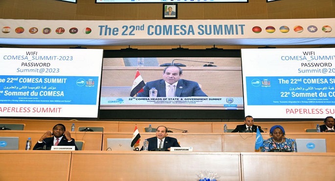 بالفيديو.. الرئيس السيسي يؤكد أمام قمة الكوميسا ضرورة تعزيز التكامل الاقتصادي ورفاهية الشعوب الإفريقية