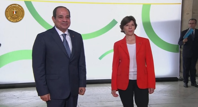 وصول الرئيس عبد الفتاح السيسي إلى مقر انعقاد قمة ميثاق التمويل العالمي الجديد بباريس