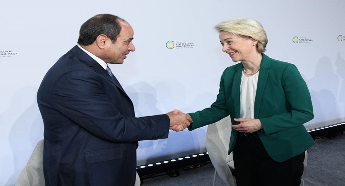 بالصور.. الرئيس السيسي يعقد عددا من اللقاءات على هامش قمة “الميثاق التمويلي العالمي” بباريس