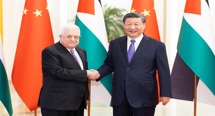 البيان الصيني- الفلسطيني يؤكد دعم بكين إقامة دولة فلسطينية على حدود 1967