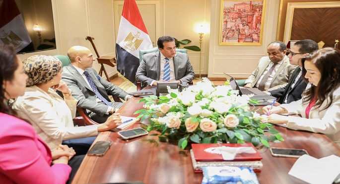وزير الصحة يعقد اجتماعا لمتابعة أعمال تنفيذ المبادرة الخاصة بجلطات القلب الحادة “كل ثانية حياة”