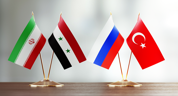 اجتماع رباعي لنواب وزراء خارجية تركيا وسوريا وروسيا وإيران في 21 يونيو
