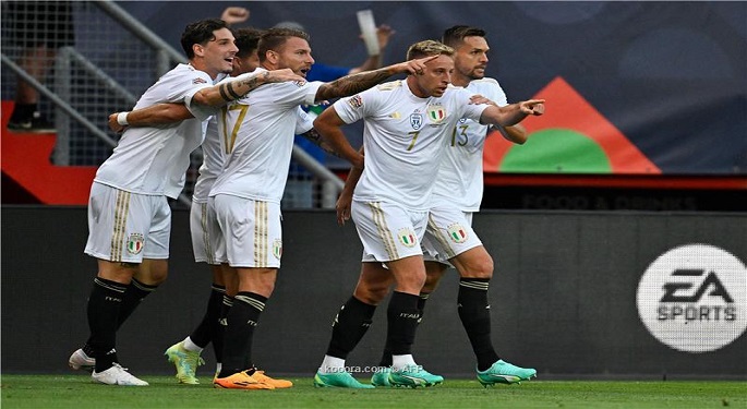 إيطاليا تحصد برونزية دوري الأمم الأوروبية على حساب هولندا