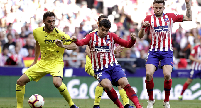 أتلتيكو مدريد يواجه فياريال فى الفرصة الأخيرة لخطف وصافة الدوري الإسباني
