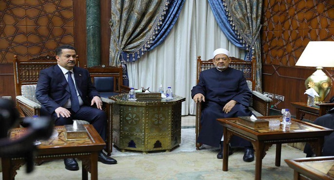 بالصور..الإمام الأكبر يؤكد لرئيس الوزراء العراقي استعداد الأزهر لتقديم كل أوجه الدعم اللازم للعراق