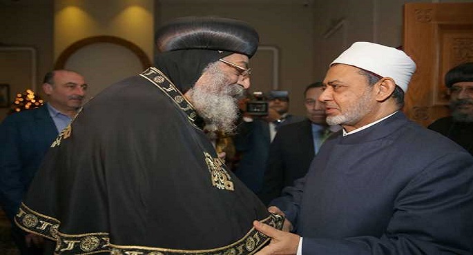 البابا تواضروس يهنىء شيخ الأزهر بعيد الأضحى المبارك