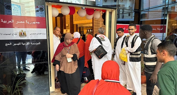 بالصور.. التضامن تعلن وصول جميع أفواج حجاج الجمعيات الأهلية للأراضي المقدسة